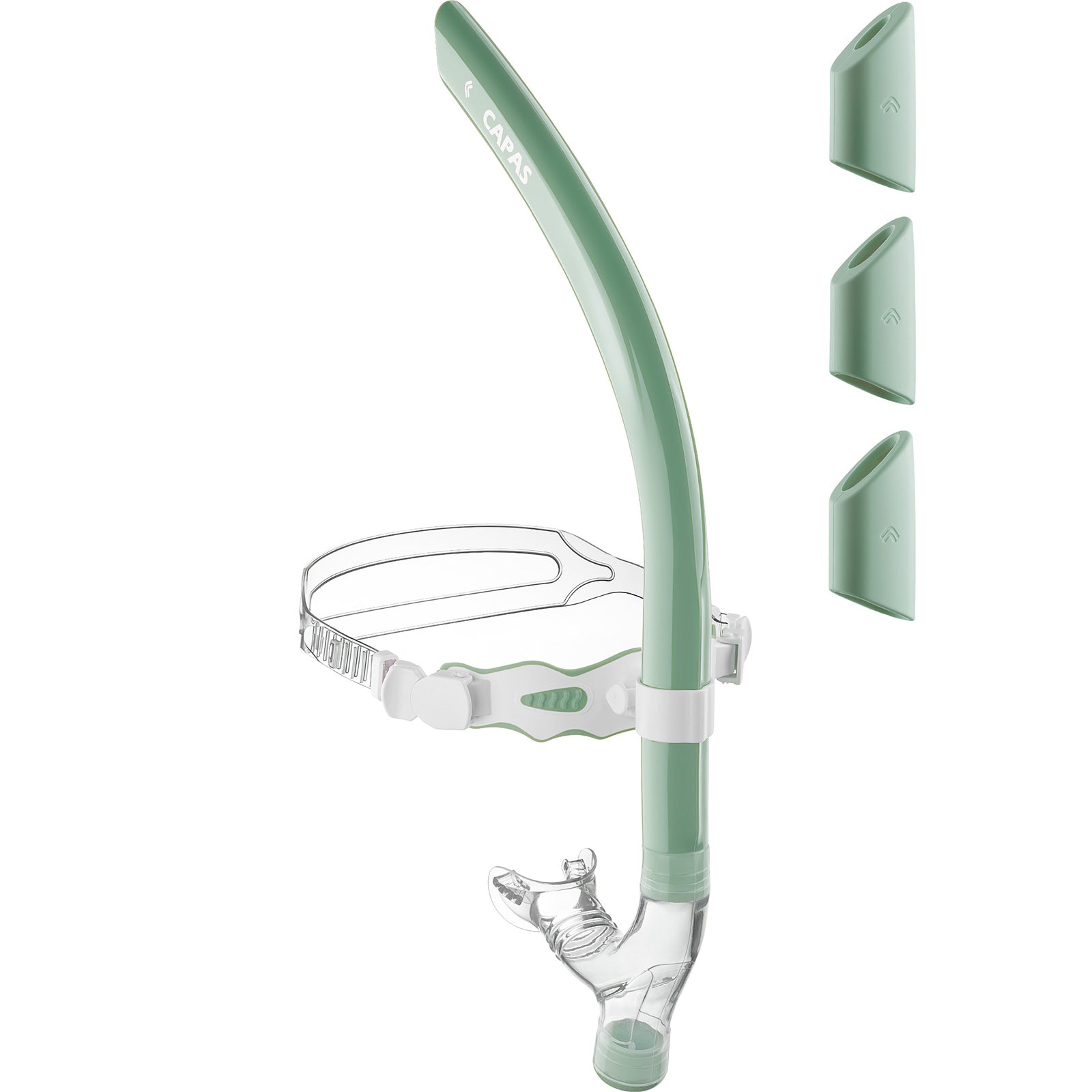 CAPAS Training Swim Snorkel, Green White
