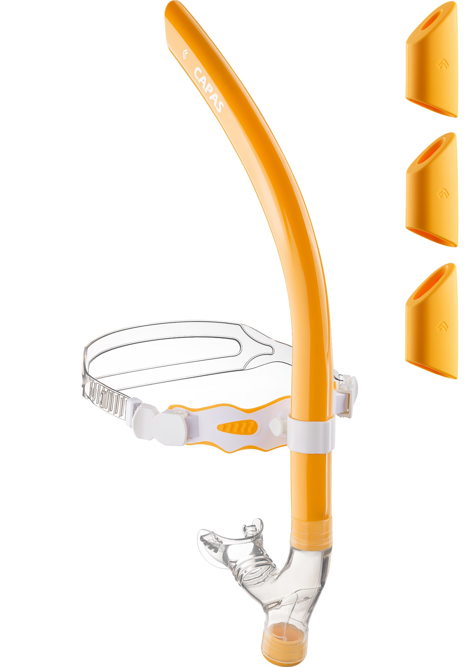CAPAS Training Swim Snorkel, Orange White