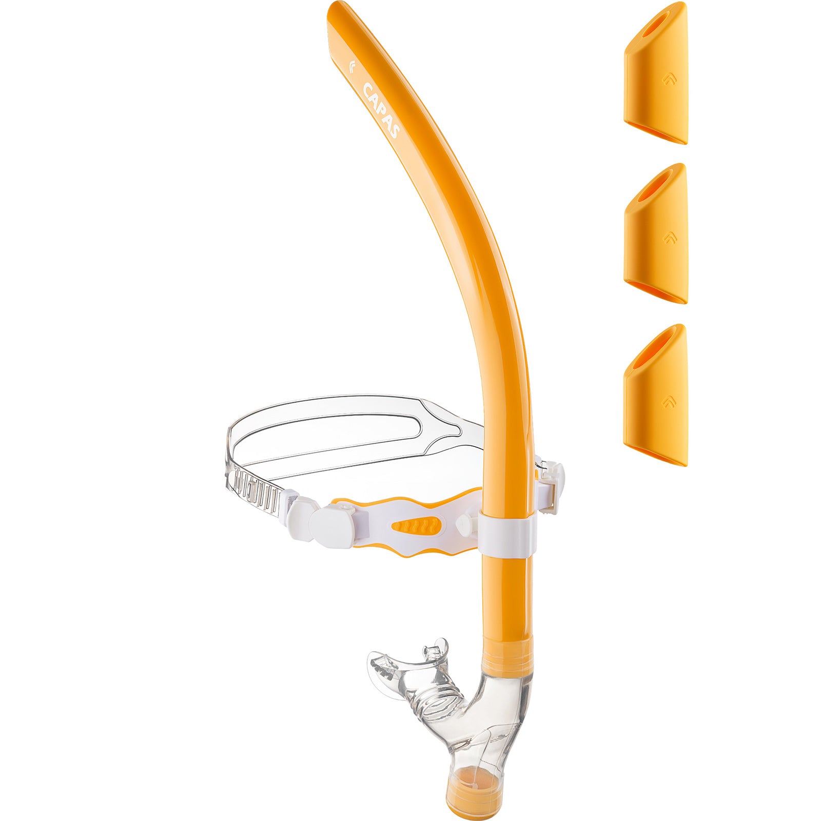 CAPAS Training Swim Snorkel, Orange White
