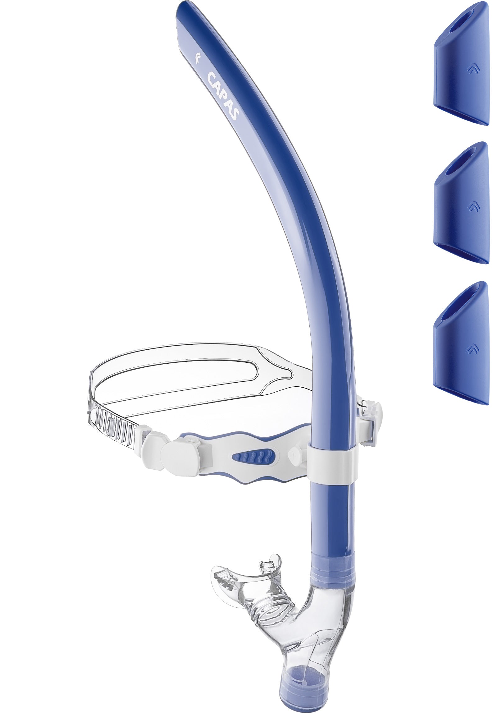 CAPAS Training Swim Snorkel, Blue White