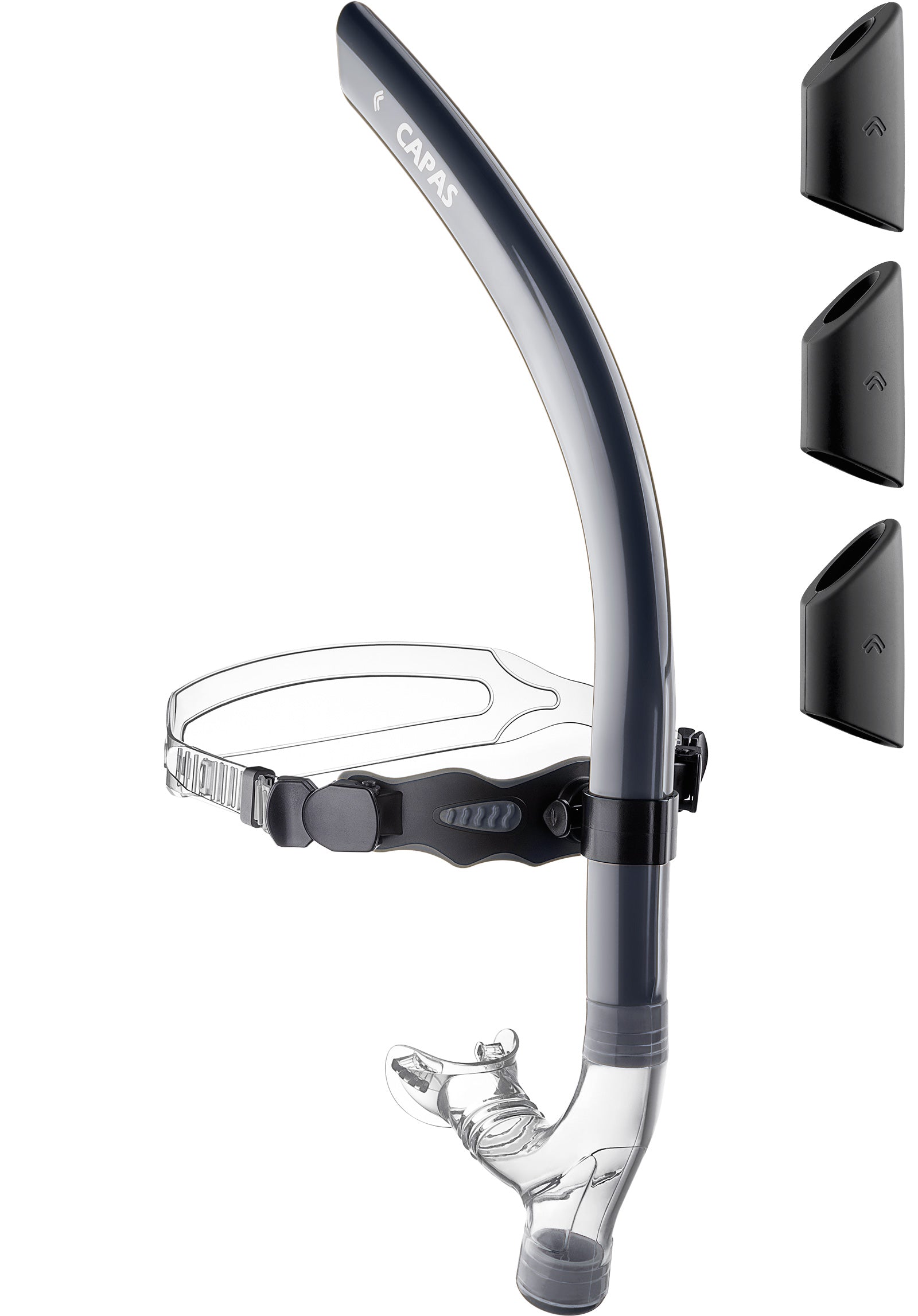 CAPAS Training Swim Snorkel, Navy Black