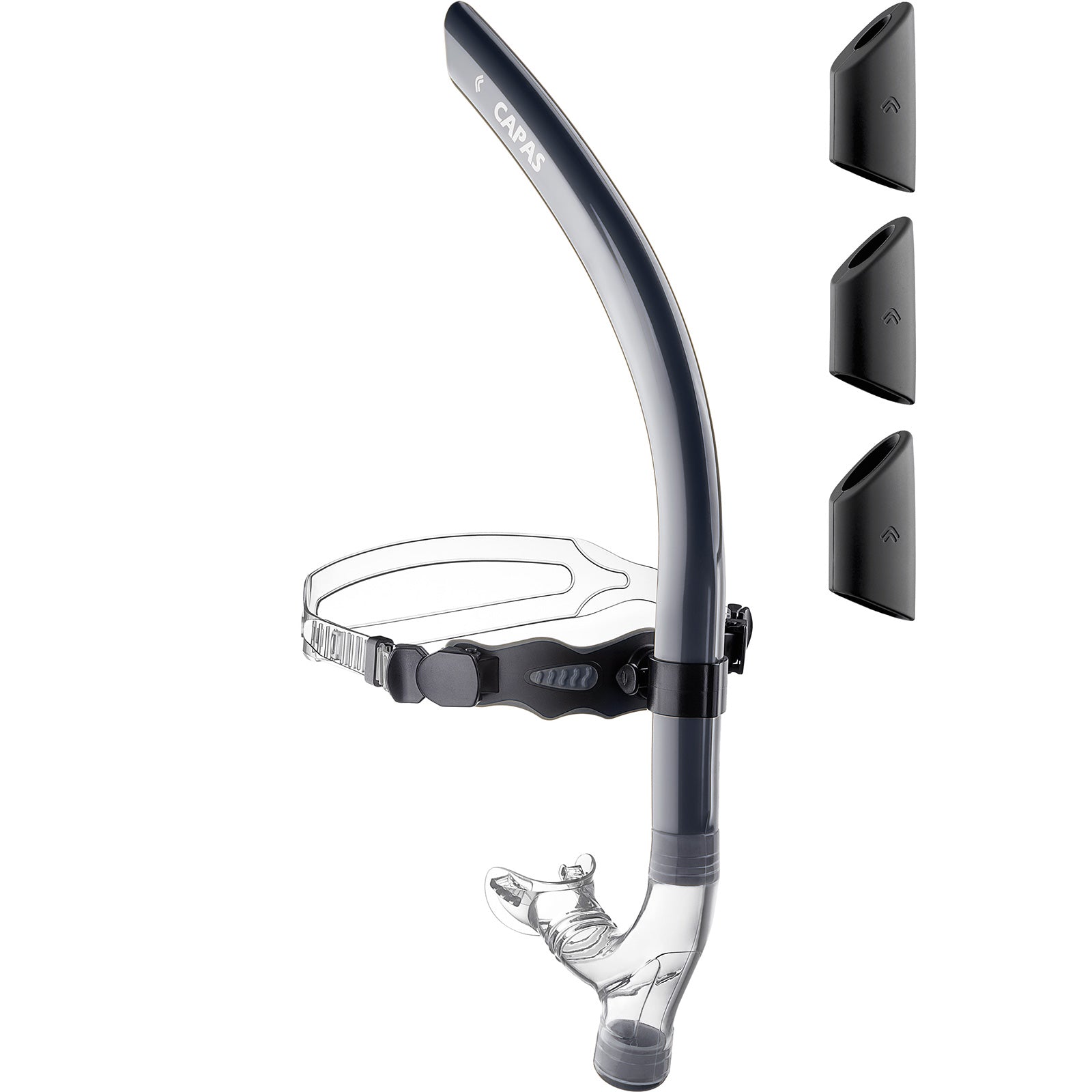 CAPAS Training Swim Snorkel, Navy Black