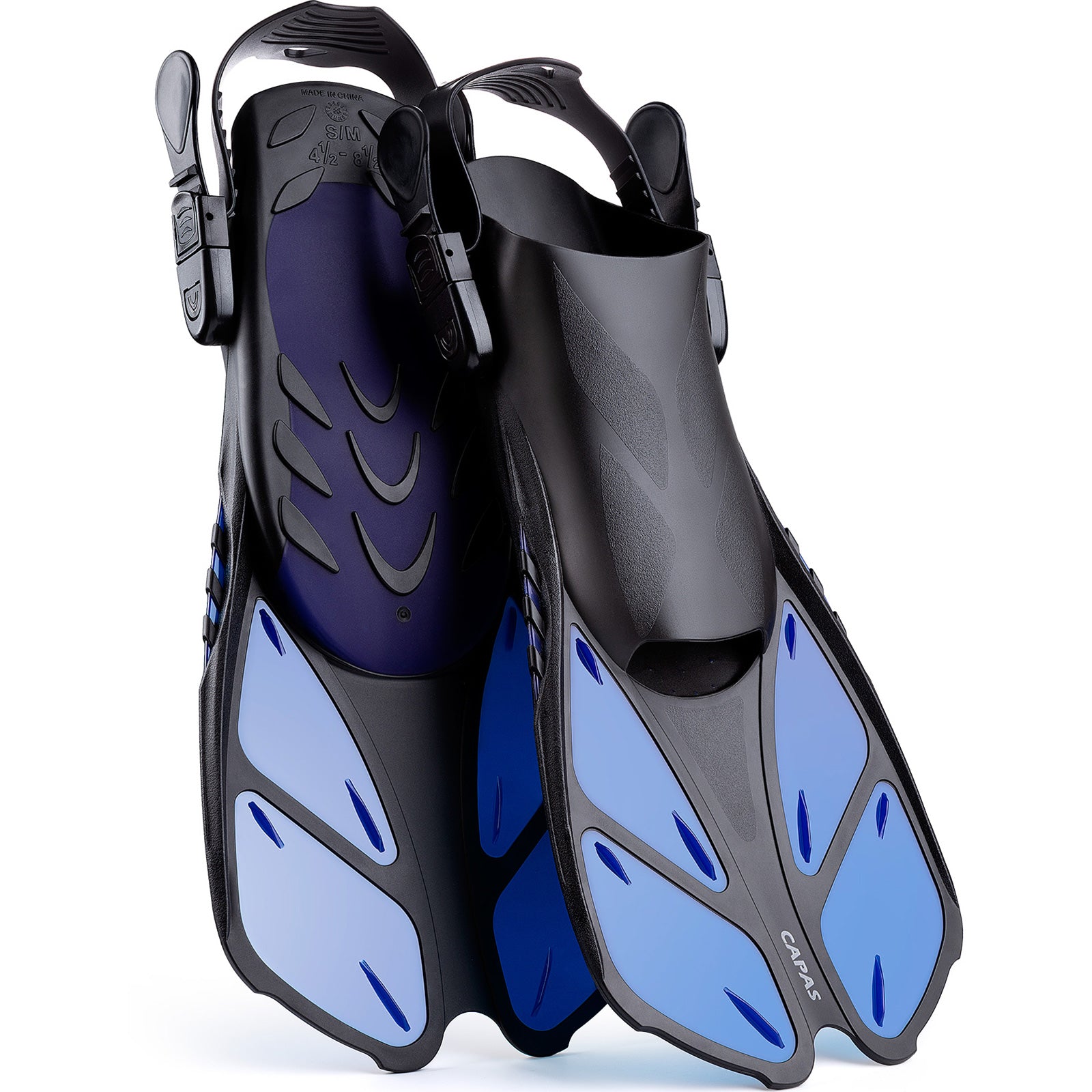 CAPAS Swim Fins for Snokeling, blue