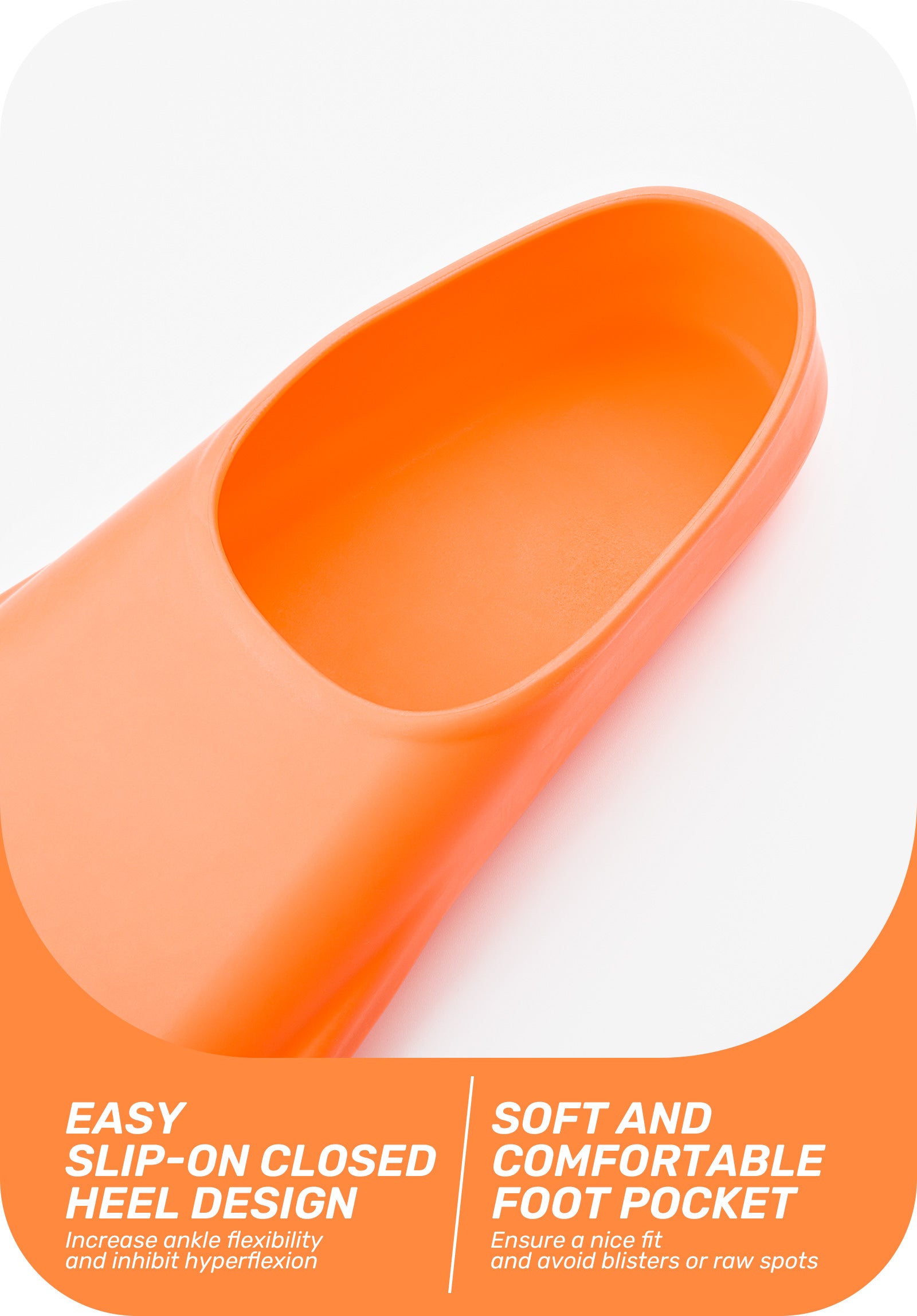 CAPAS Swim Training Fins Short Blade