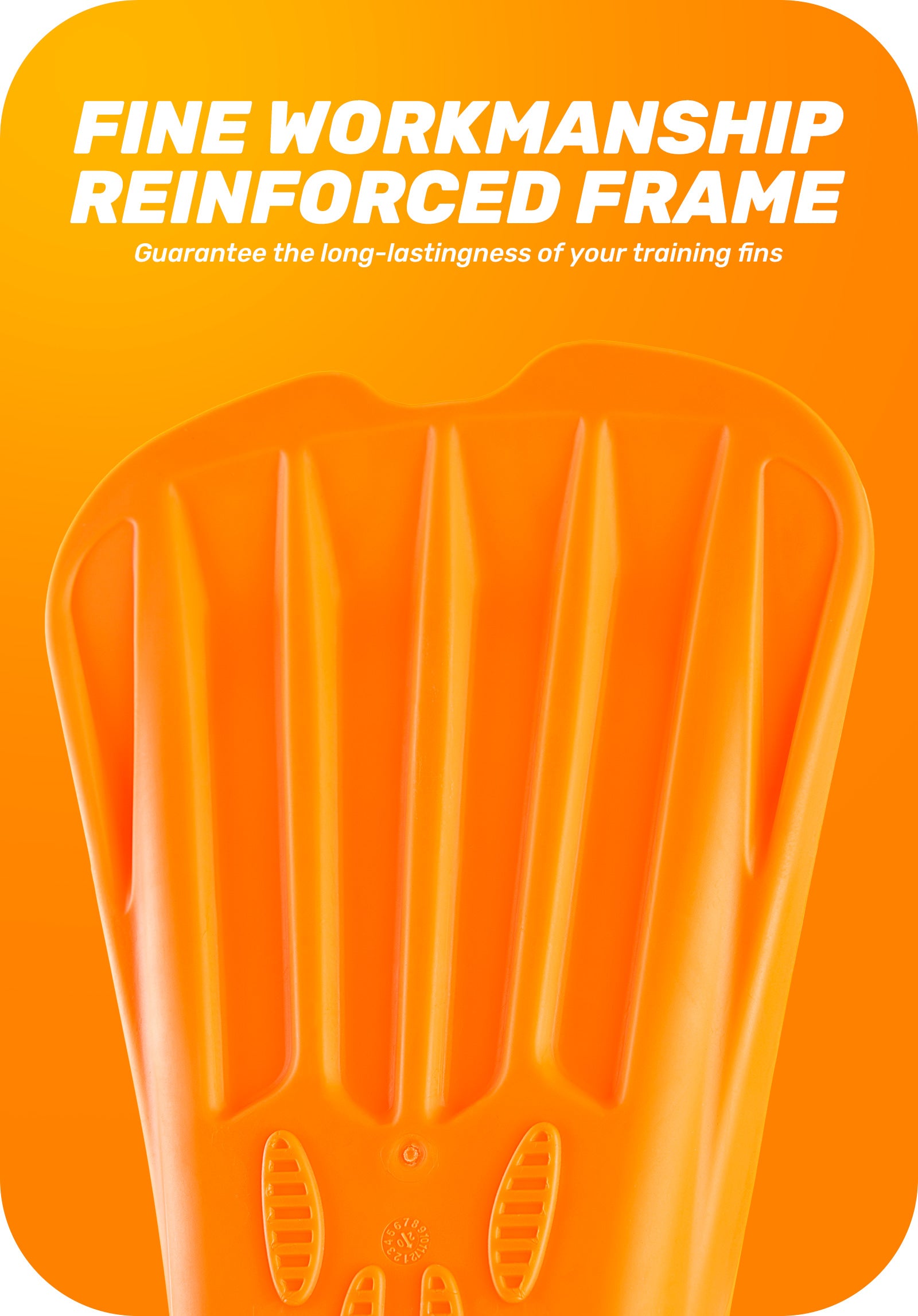 CAPAS Swim Training Fins Short Blade