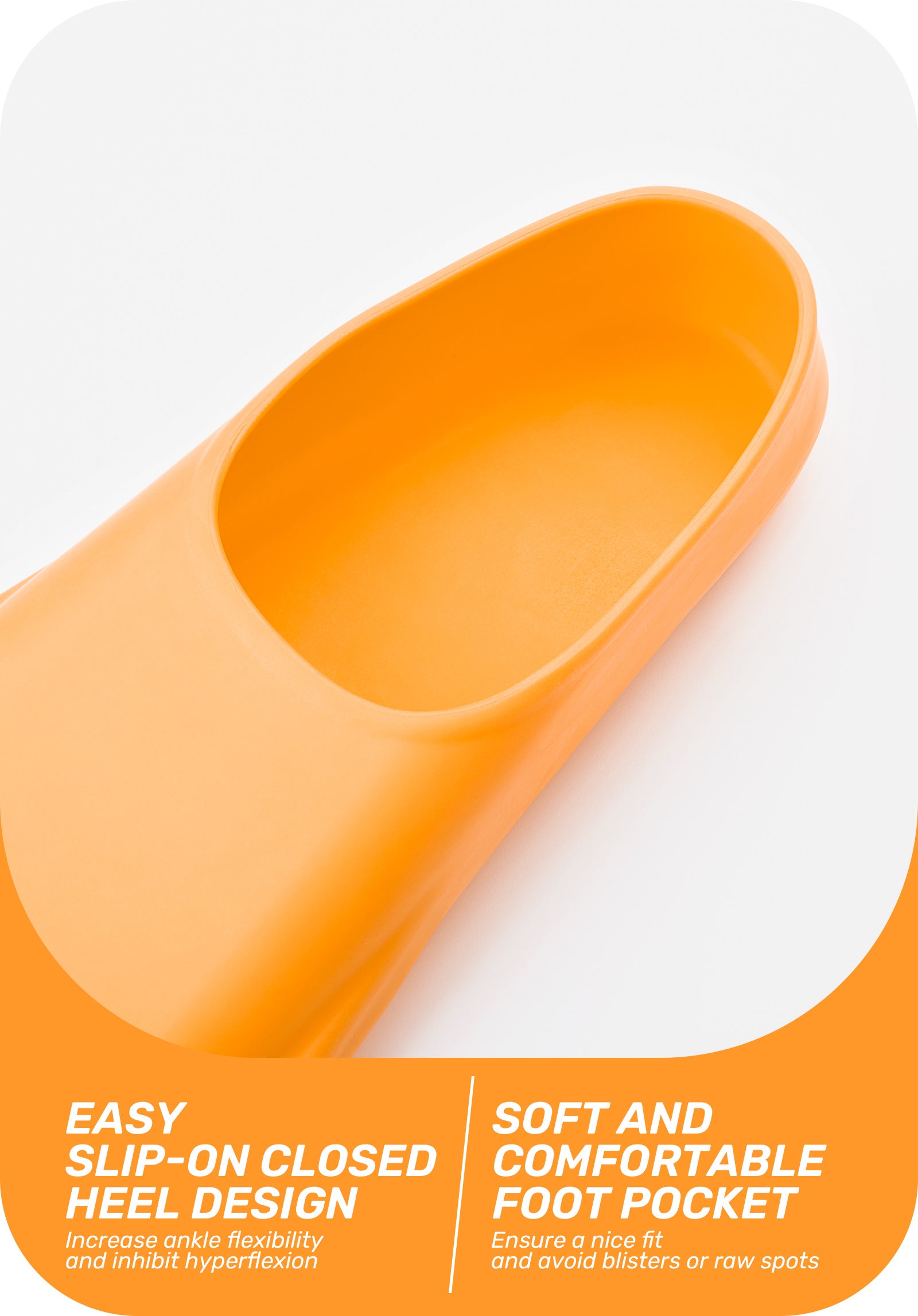CAPAS Swim Training Fins Short Blade
