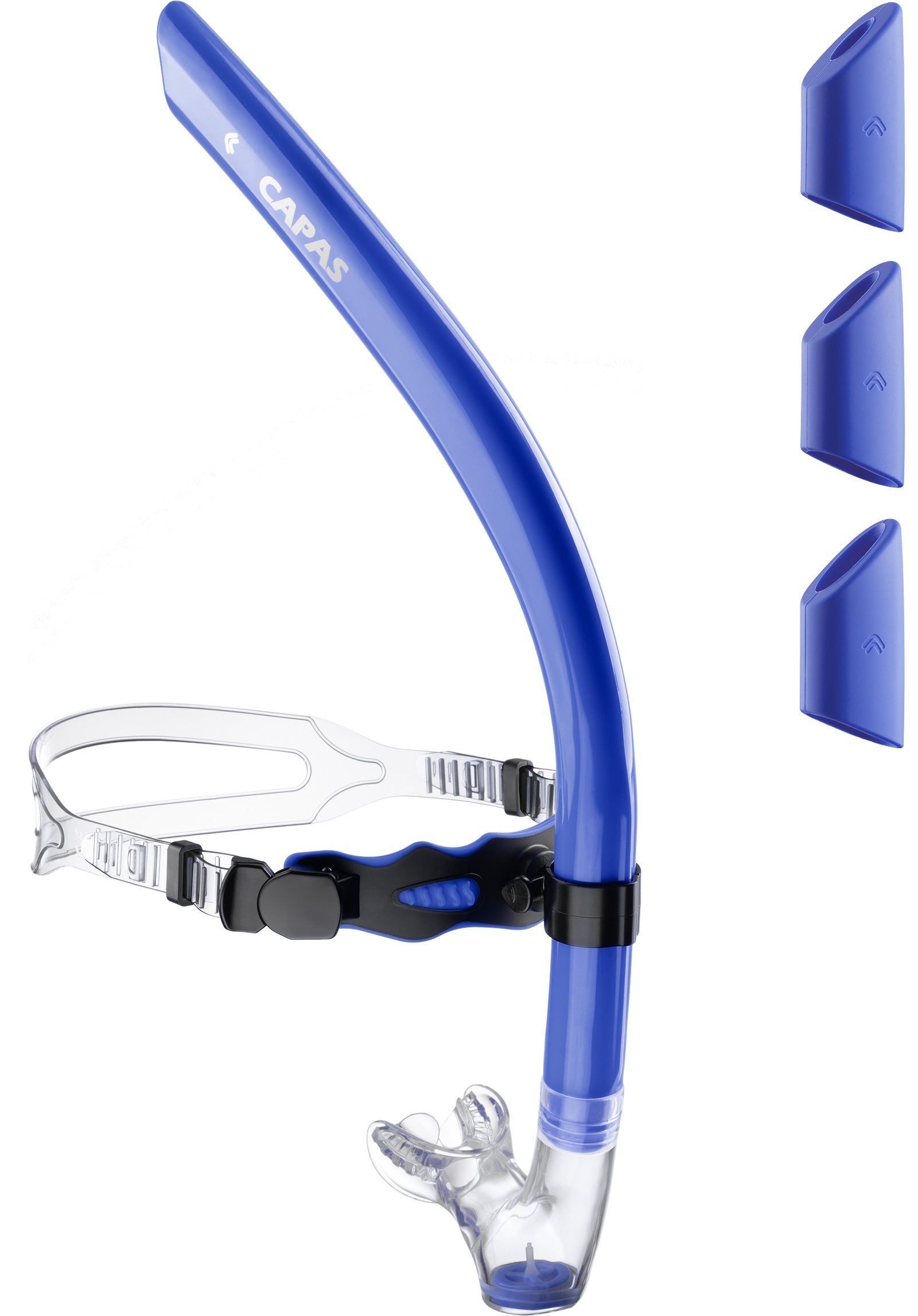 CAPAS Training Swim Snorkel, Blue Black