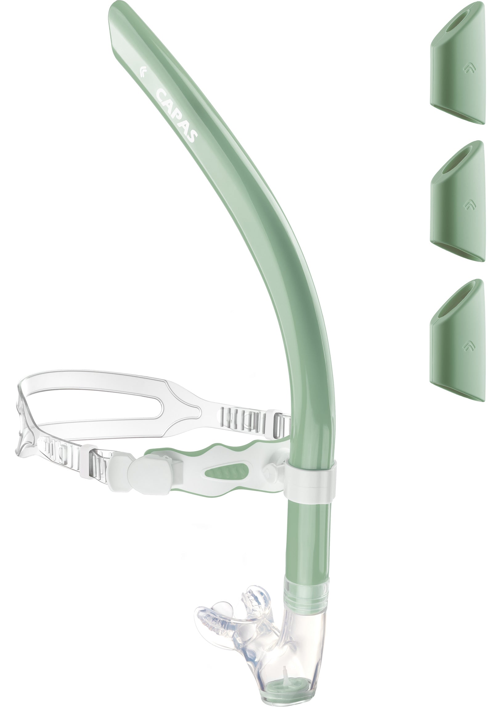 CAPAS Training Swim Snorkel, Green White